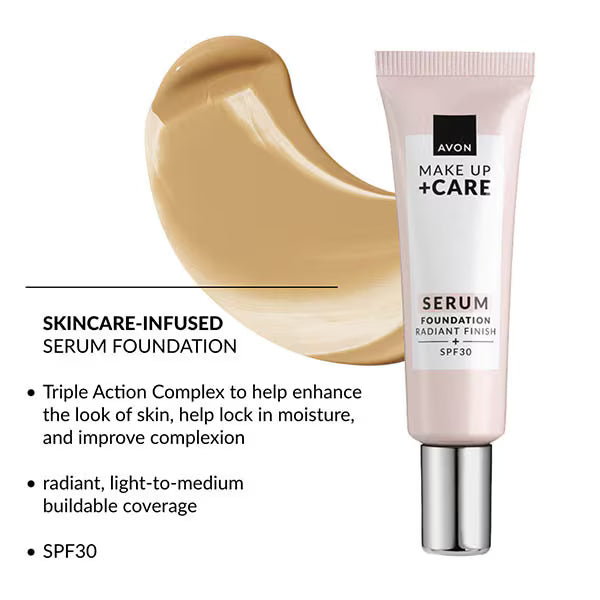 Avon Skin Perfecting SPF20 Serum Foundation - 230N Creamy Natural