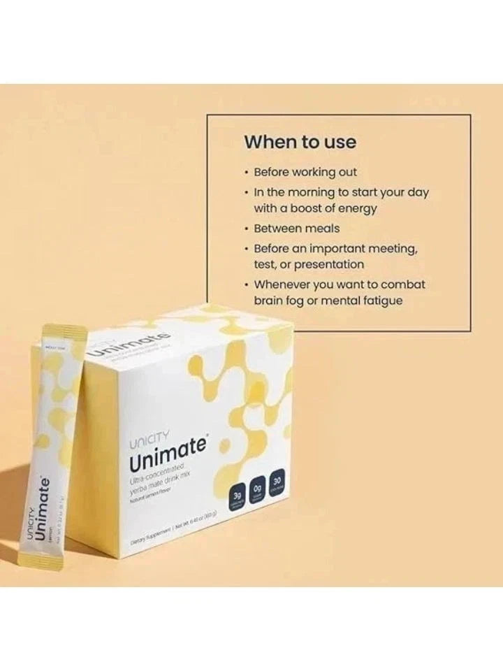 Combo-Unicity Unimate (30) and Unicity Balance Natural Orange (30){ Expire 2028}