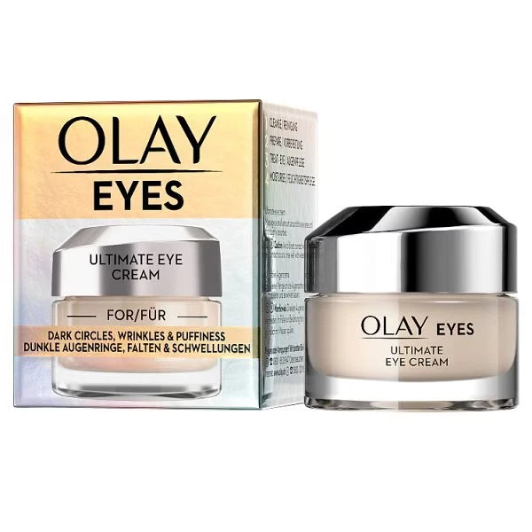 Olay Eyes Ultimate Eye Cream with Niacinamide 15ml Adult Peptides Skincare UK